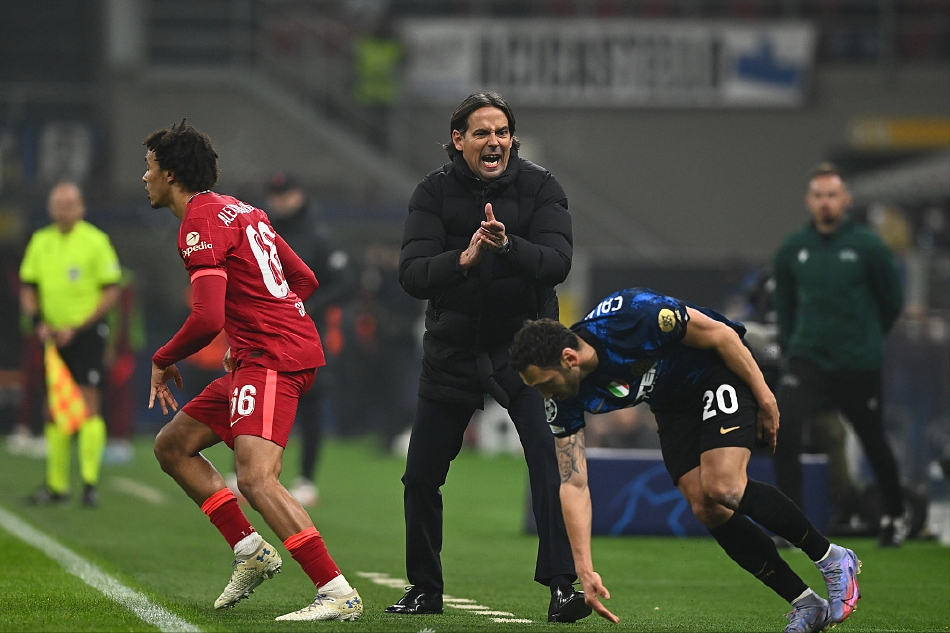  小因扎吉变阵激活国米边路进攻  